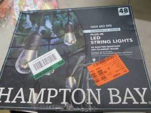 hampton bay 48foot led string light...