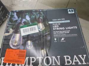 hampton bay 48foot led string light...