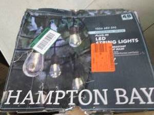 hampton bay 48foot led string light...