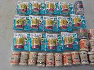 Washi Tape Stickers and Twine...