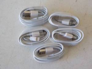 5 Lighting Chargers for iPhone X, 8...