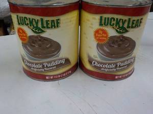 2 - 7 lb. Cans Lucky Leaf Chocolate...