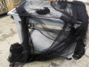 Black Netting, maybe From a Gazebo-...