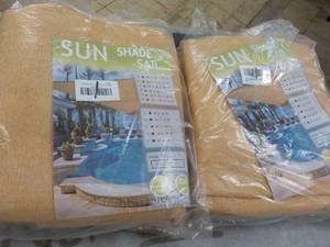 2 Sun Shade Sail 8 ft x 12 ft...