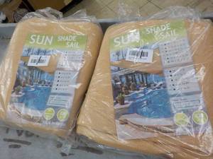 2 Sun Shade Sail 8 ft x 12 ft...