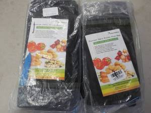 6 Fabric Potato Grow Bags...