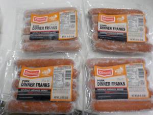 4 - 16 oz Frozen Pkgs Pork Dinner F...