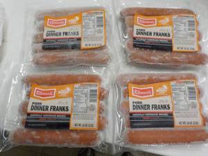 4 - 16 oz Frozen Pkgs Pork Dinner F...