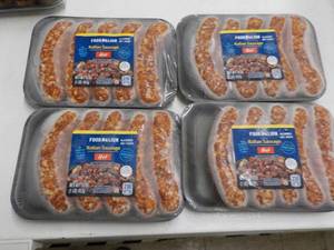 4 - 16 oz Frozen Pkgs Italian Sausa...