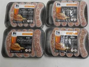 4 - 16 oz Frozen Pkgs Beer Bratwurs...
