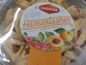6 - Frozen Pkgs Hamantaschen Variet...