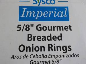 Imperial Breaded Onion Rings Frozen...