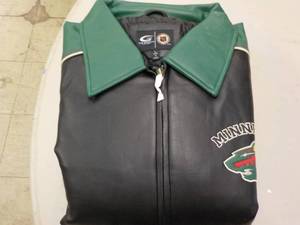 MN Wild Leather Jacket size L...