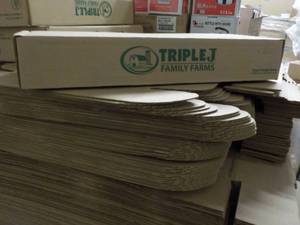 25 Self Closing Boxes 34 x 10 x 4...