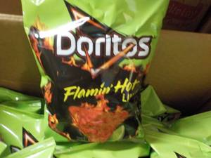 Case of 64 Doritos Flamin Hot Limon...