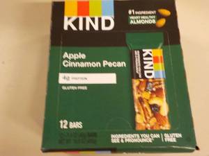 Box of 12 KIND Apple Cinnamon Pecan...