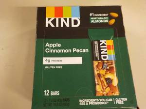 Box of 12 KIND Apple Cinnamon Pecan...