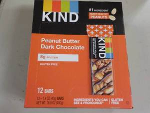 Box of 12 KIND Peanut Butter Dark C...