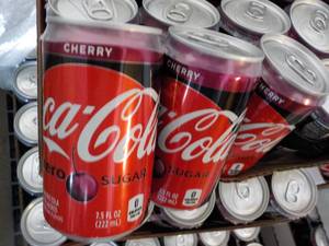 2 - 24 cases Coca Cola Cherry Zero ...