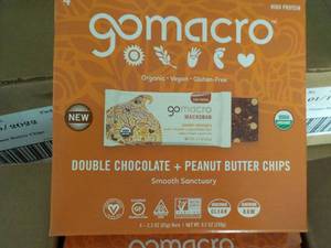 Case of 28 Gomacro Double Chocolate...