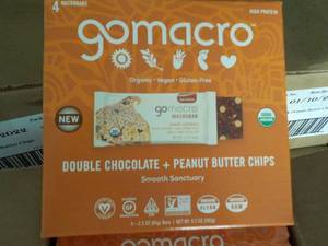 Case of 28 Gomacro Double Chocolate...