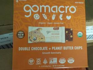 Case of 28 Gomacro Double Chocolate...