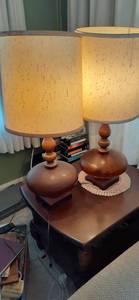 lot 52 image: Set of (2) functional 33 Tall Vint...