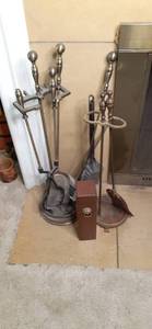 lot 57 image: Every Wood Fireplace Needs the prop...