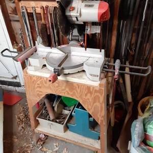 lot 12 image: Ridgid Double Insulated 10 Miter S...