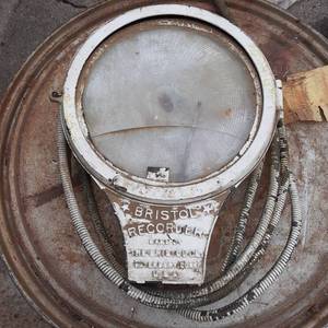 lot 129 image: Antique Bristol Disc Recording Ther...