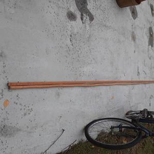 lot 125 image: Antique 12 Wood Measuring Stick an...