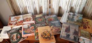 lot 204 image: Vintage Cookbooks, Scrapbooks, Phot...