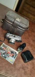 lot 221 image: Yashica Electro 35 GS Camera in Cas...