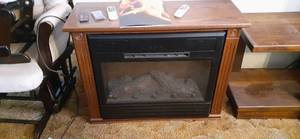 lot 229 image: Heat Surge Electric Fireplace Model...