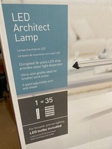 Real Space Brand LED Architect Lamp in Box