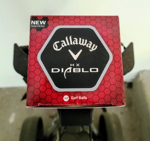 Golf Cart and New Callaway Balls