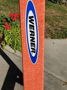 6 Werner Fiberglass Ladder