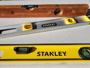 (3) Woodworking Shop Levels Lot