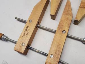 (2) Craftsman Woodworking Clamps