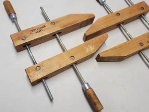 (2) Craftsman Woodworking Clamps