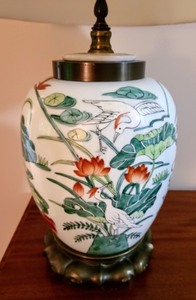 Colorful Ceramic Table Lamp