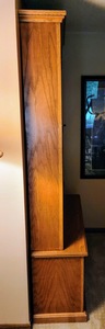 Oak Gun Cabinet