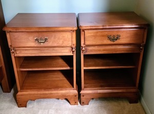Pair of Vintage Nightstands
