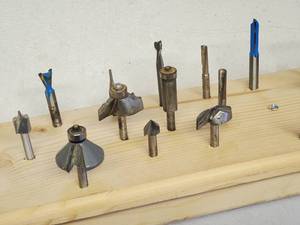 Assorted Router Bits Lot
