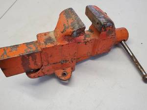 Larger Orange Workbench Vise