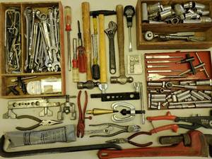 Large Assorted Garage Tools Lot