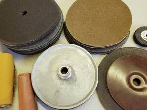 Large Assorted Sanding Discs Lot