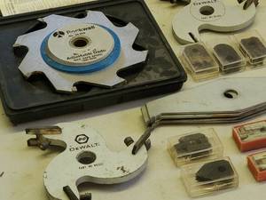 Assorted Dado  Table Saw Blades Lot
