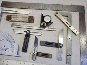 Woodworking Measuring  Level  Angle Tools Lot
