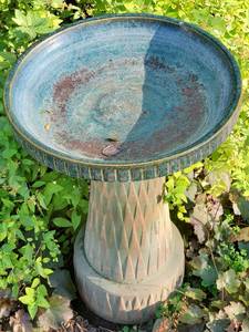 Ceramic Bird Bath